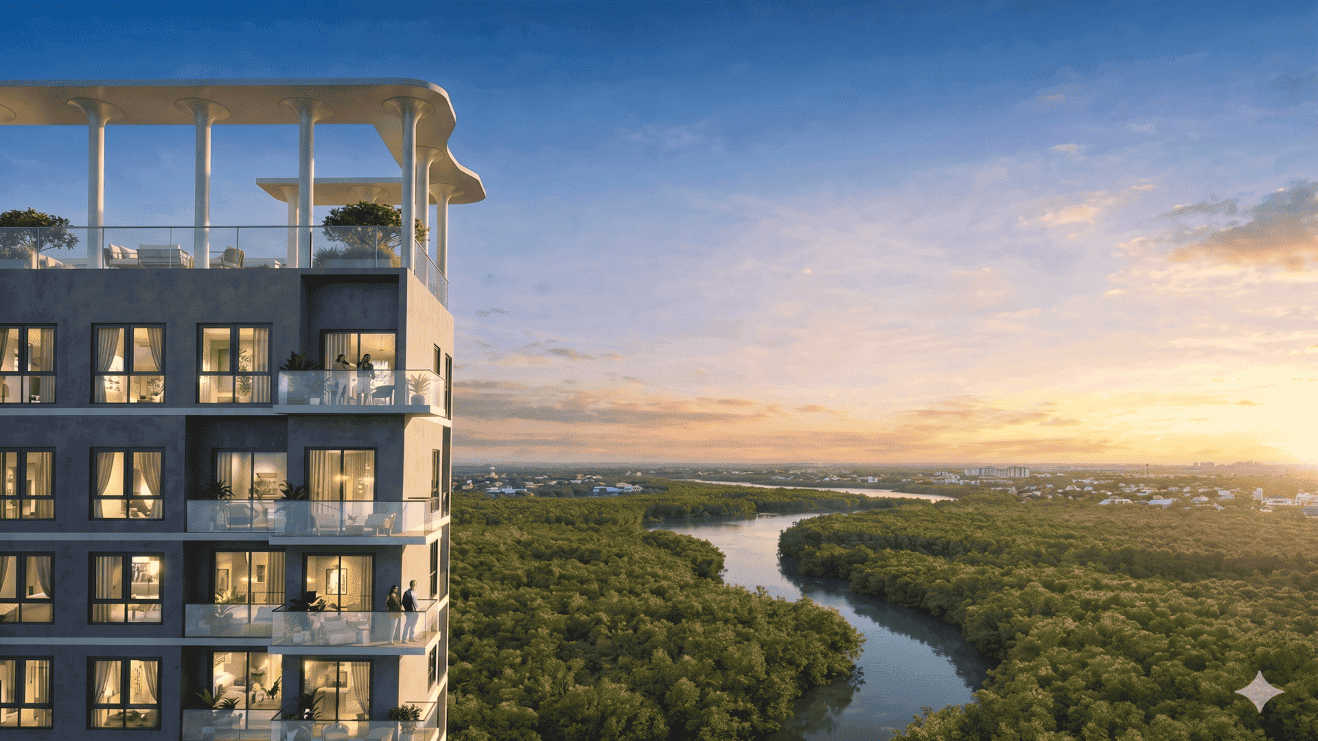 Quan sát từ đỉnh cao giúp khách hàng hình dung rõ ràng về ranh giới địa lý và quy mô diện tích của Imperia Green Paradise.