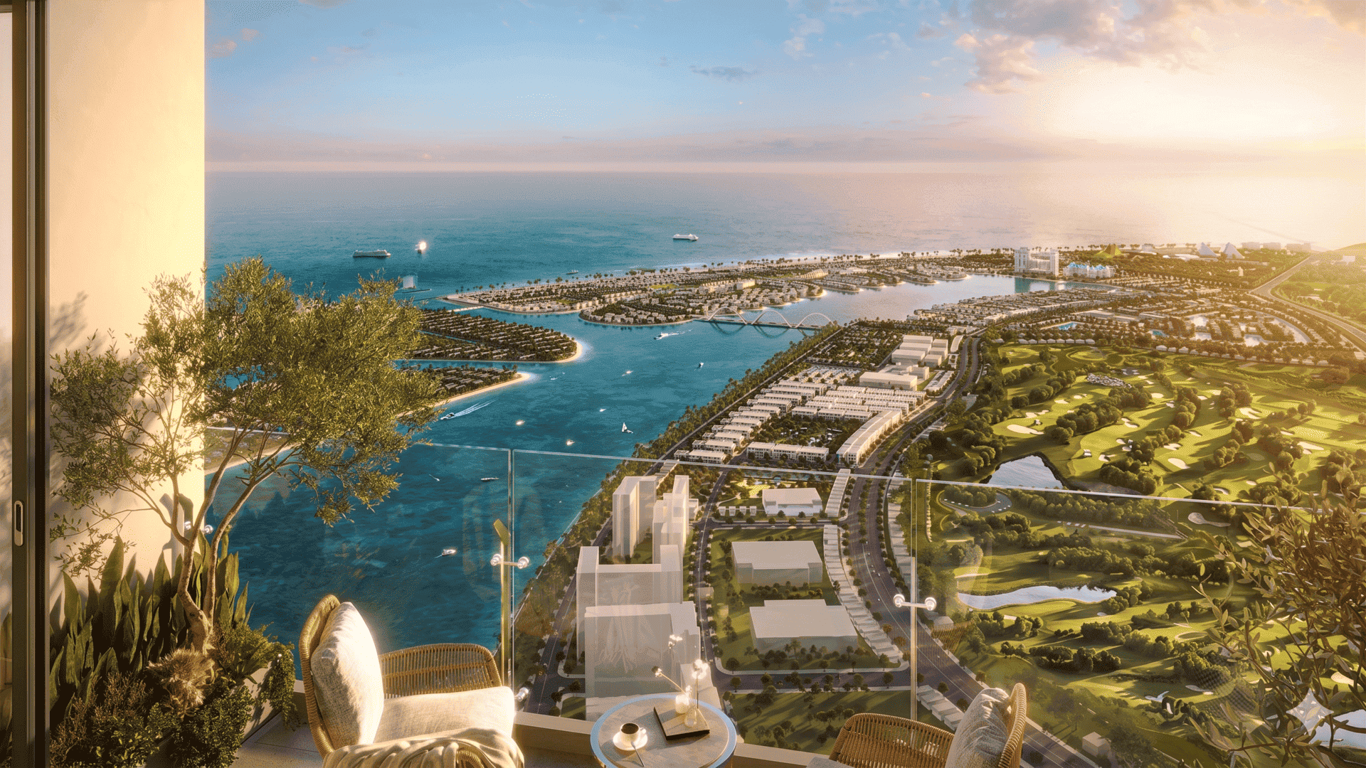 Tầm nhìn Panorama từ trên cao minh chứng cho mật độ xây dựng hợp lý và cách bố trí không gian của Imperia Green Paradise.