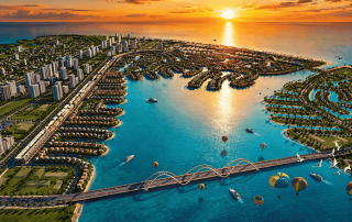 Toàn cảnh dự án Imperia Green Paradise với quy mô các tòa tháp hiện đại tạo nên biểu tượng sống mới tại trung tâm khu vực.